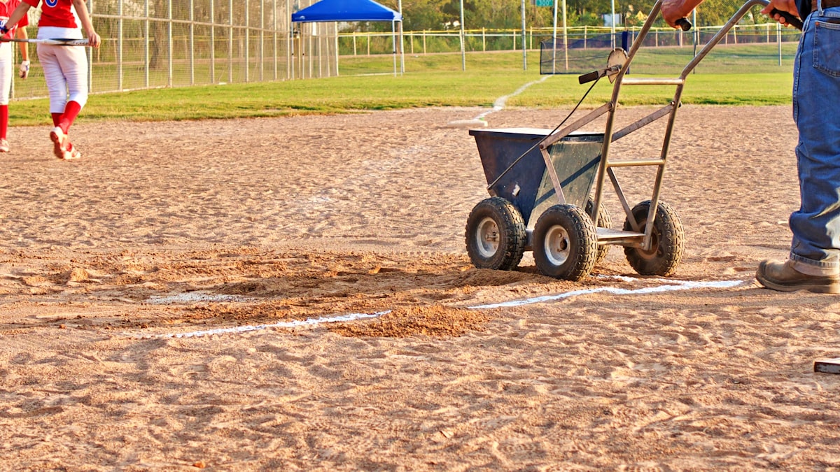 Softball diamond at sunset Texas Volts Dell Diamond Round Rock