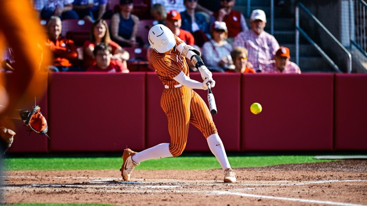 Reese Atwood and Leighann Goode Texas Longhorns softball AUSL Golden Ticket recipients